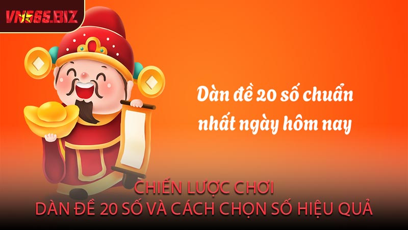 Chiến Lược Chơi Dàn Đề 20 Số và Cách Chọn Số Hiệu Quả